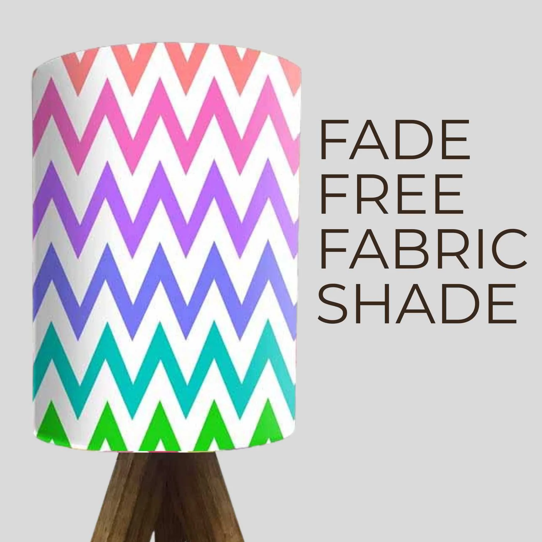 Light Wood Table Lamp For Bedroom-Multicolor Lines (3W LED Bulb Included) - Image 3