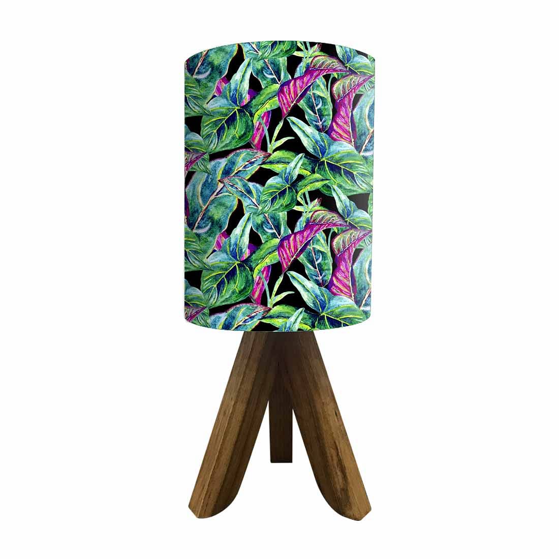 Wooden Lamp For Bedroom-Pinkish Leaves (3W LED Bulb Included) - Image 6