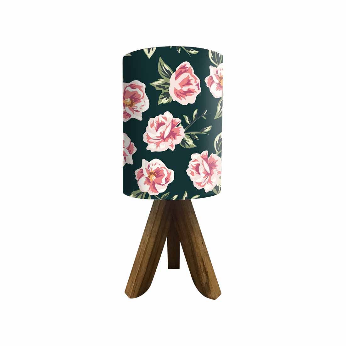 Mini Wooden Table Lamp For Bedroom Living Room-Roses (3W LED Bulb Included) - Image 4