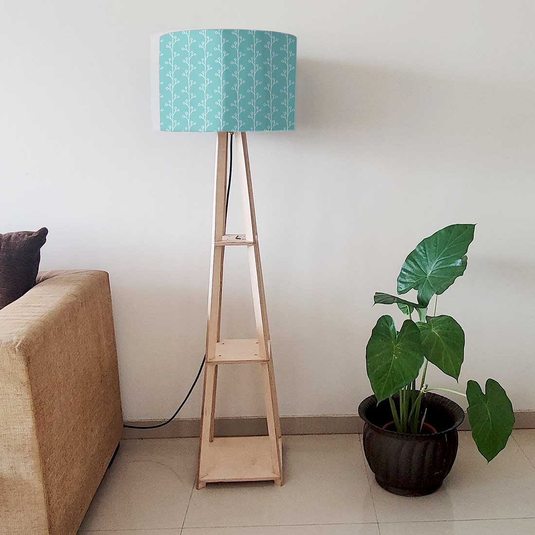 Wooden Modern Floor Lamps for Living Room