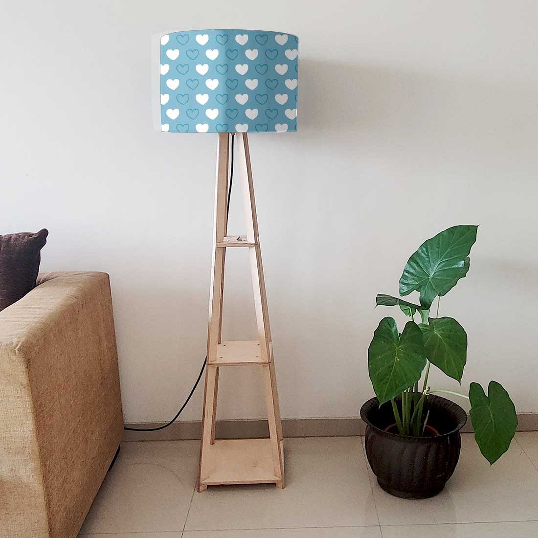 Standing Lamps For Living Room - Blue Hearts - Image 6