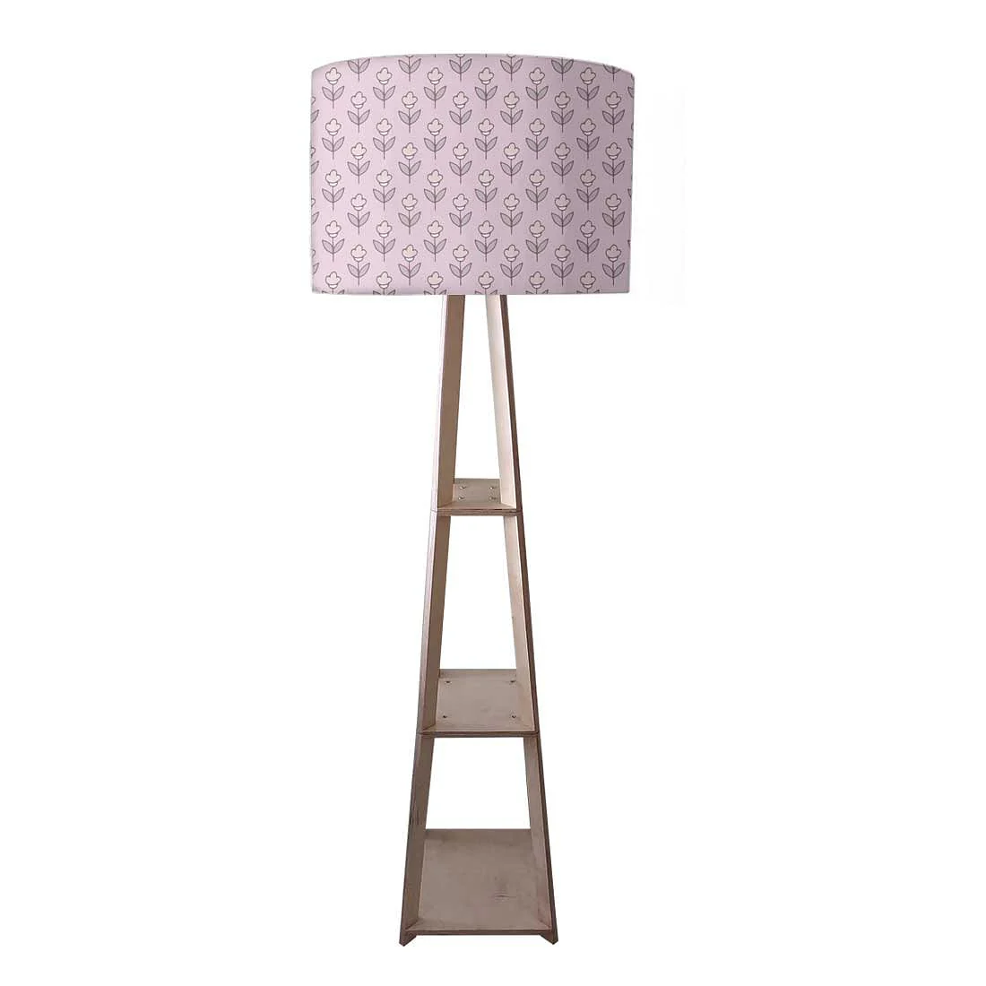 Modern Floor Lamps - Flower Buds Purple