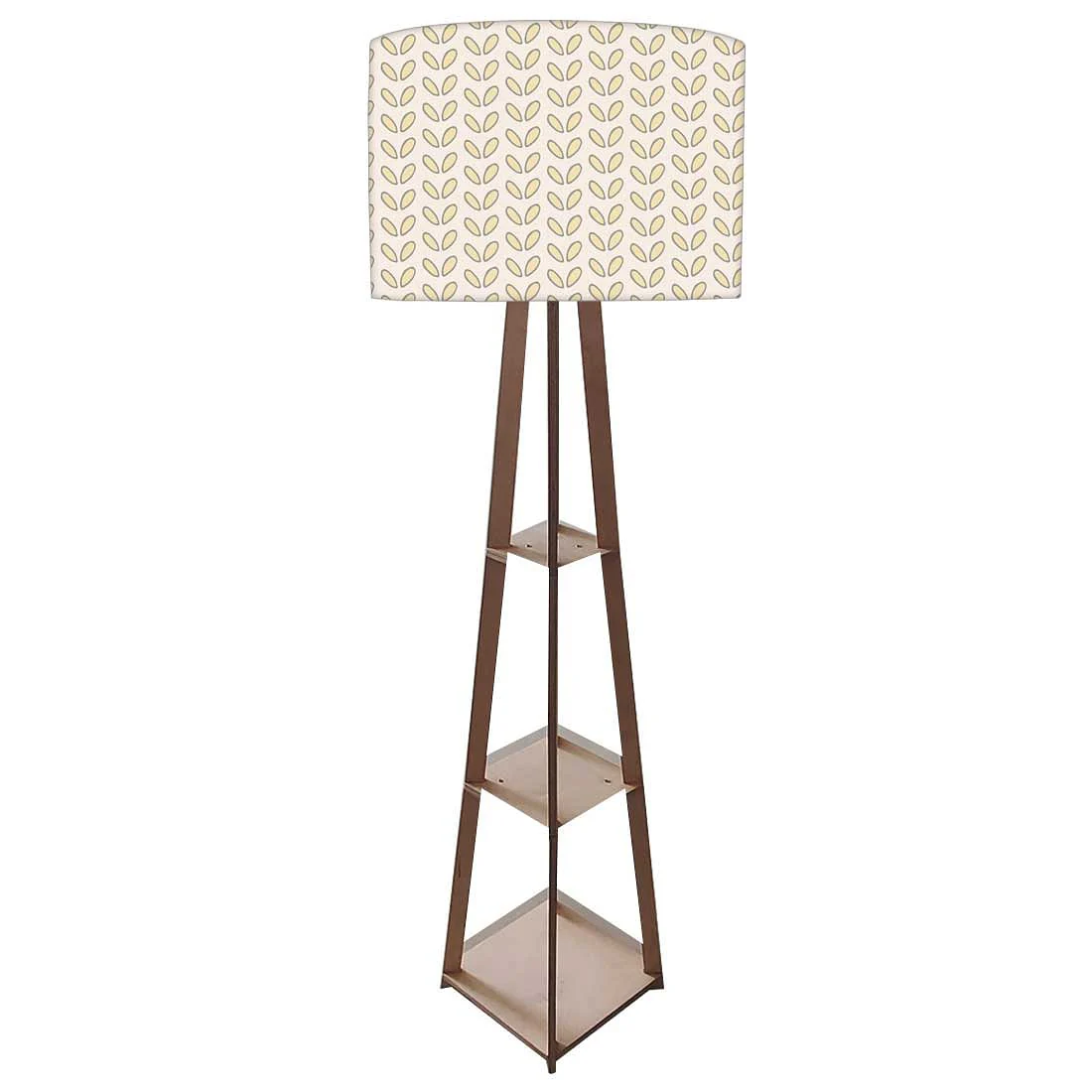 Floor Standing Lamps - Flower Buds Yellow Pattern - Image 4