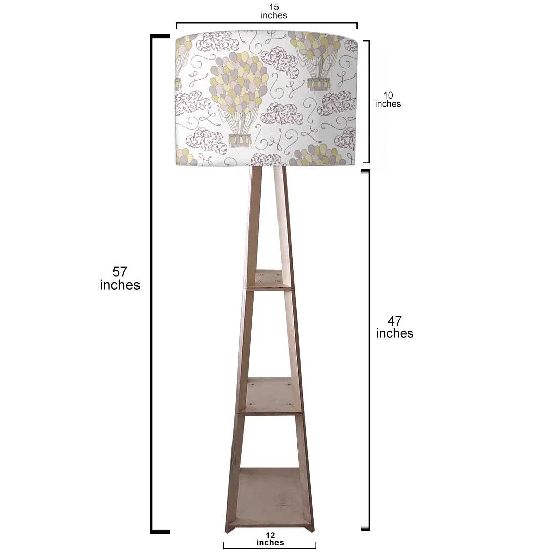 Bright Floor Lamp for Bedside Light - Air Balloon - Image 3