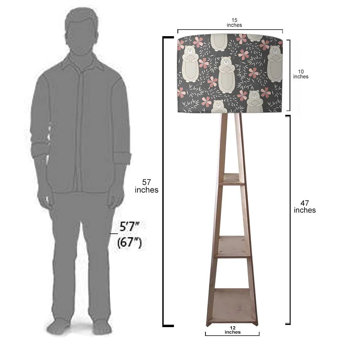 Tripod Floor Lamp - Bunny - Image 7