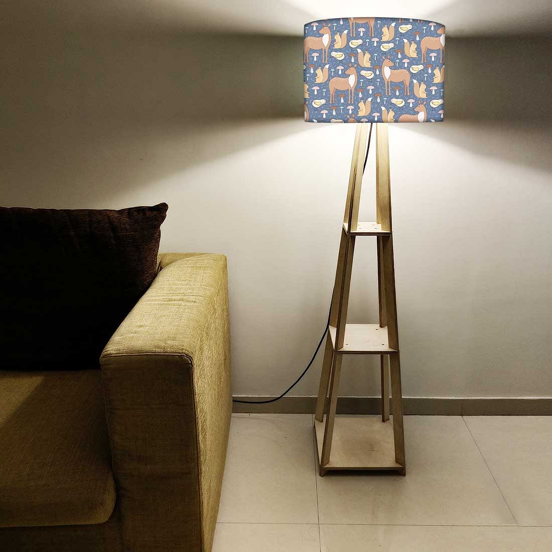 Small Wooden Floor Lamp - Cute Sqiurel - Image 5