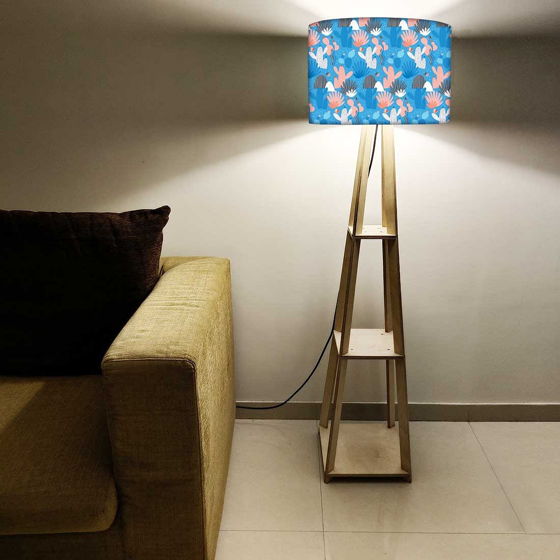 Shelf Tripod Floor Lamp - Night Cactus - Image 5
