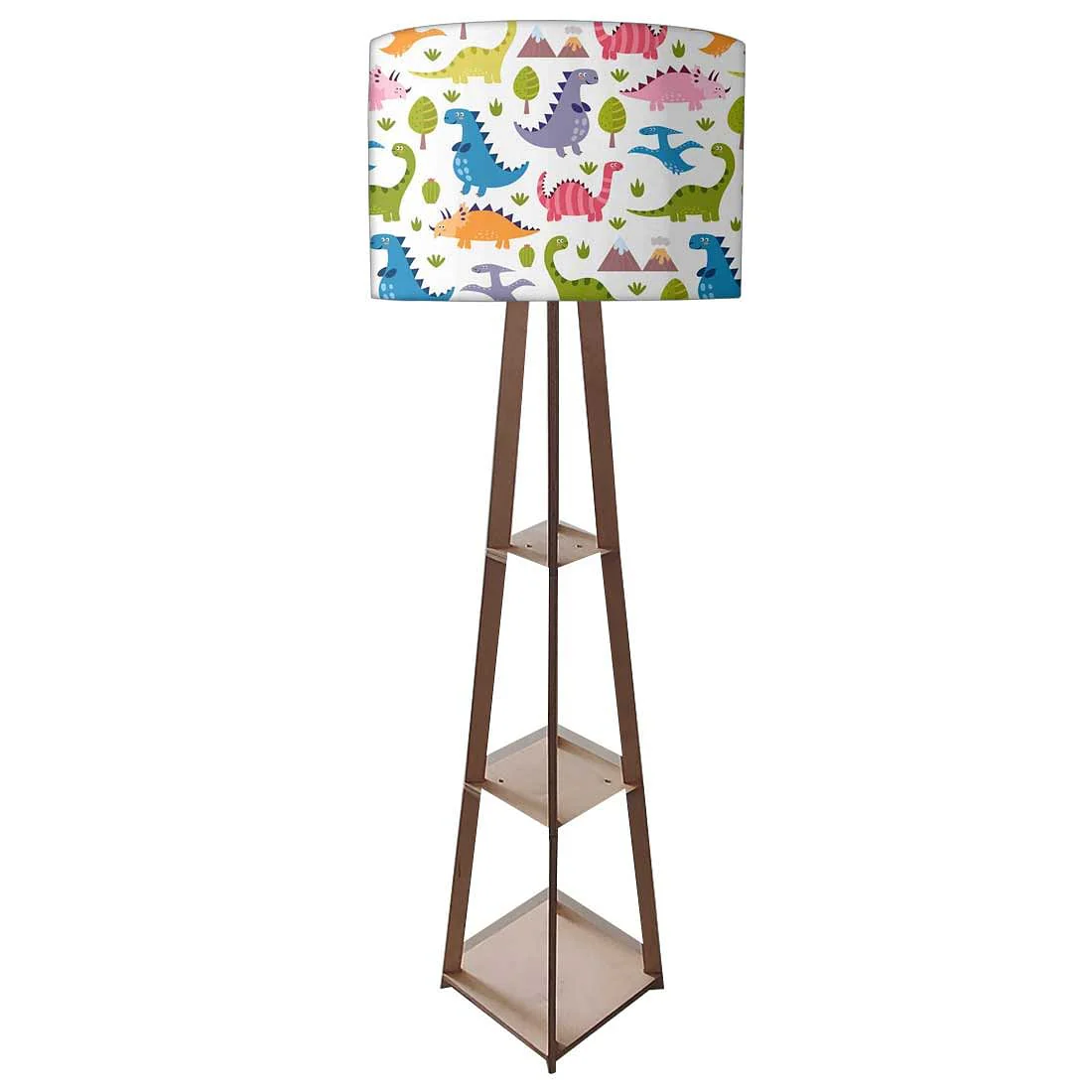 Wooden Cool Floor Lamps for Children Room - Dinasour - Image 5
