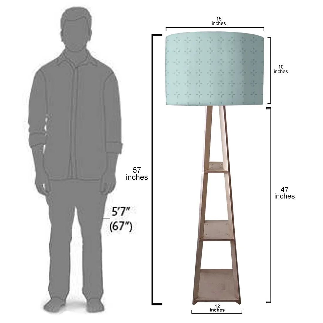 Floor Lamps for Living Room - Mini Cross - Image 7