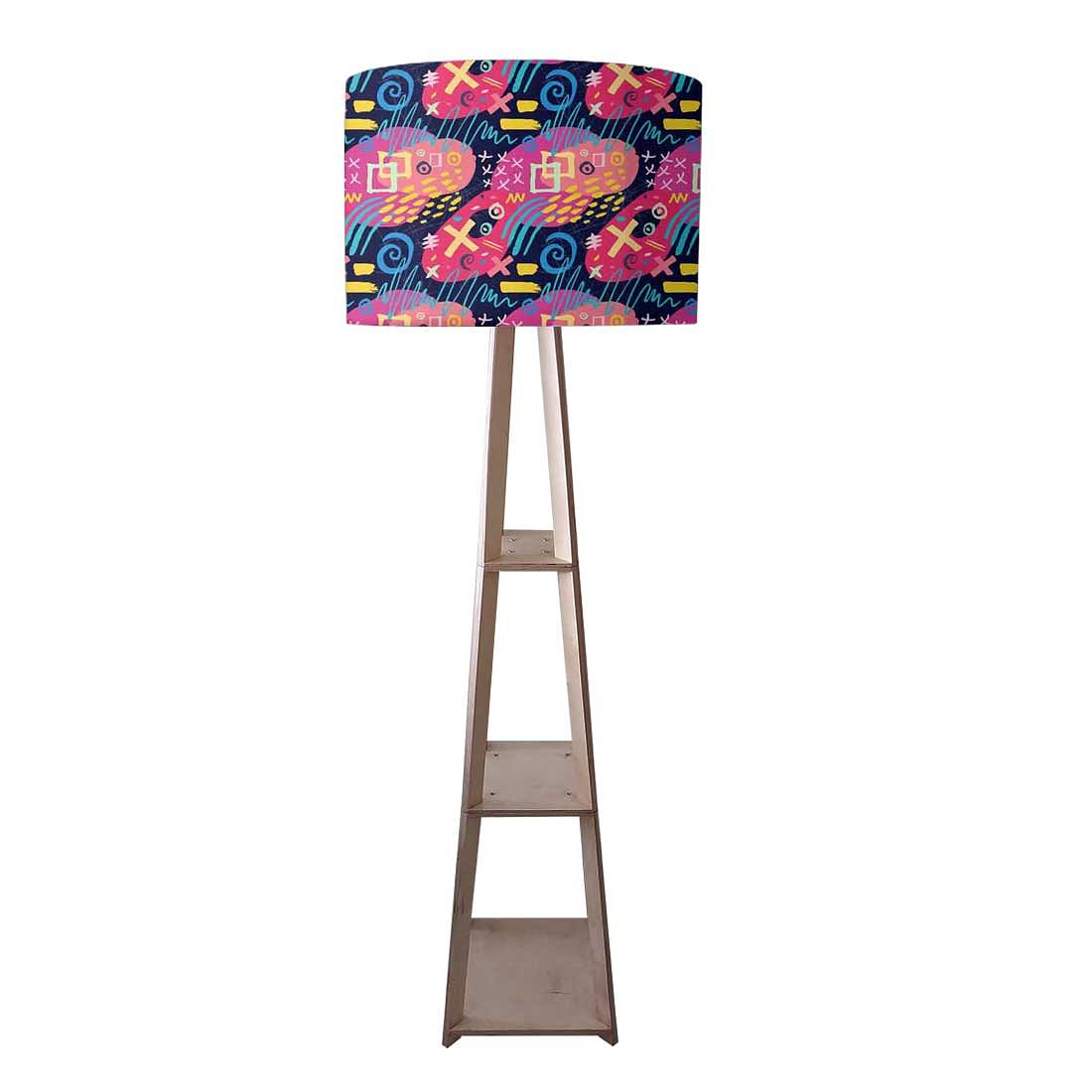 Standing Lamps For Living Room - Pink Mathematical Design