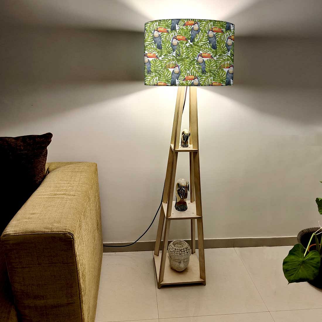 Modern Floor Lamps For Living Room - Birds with Leaves - Image 4