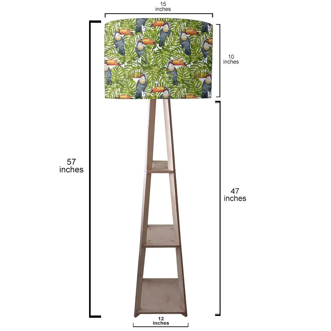 Modern Floor Lamps For Living Room - Birds with Leaves - Image 5