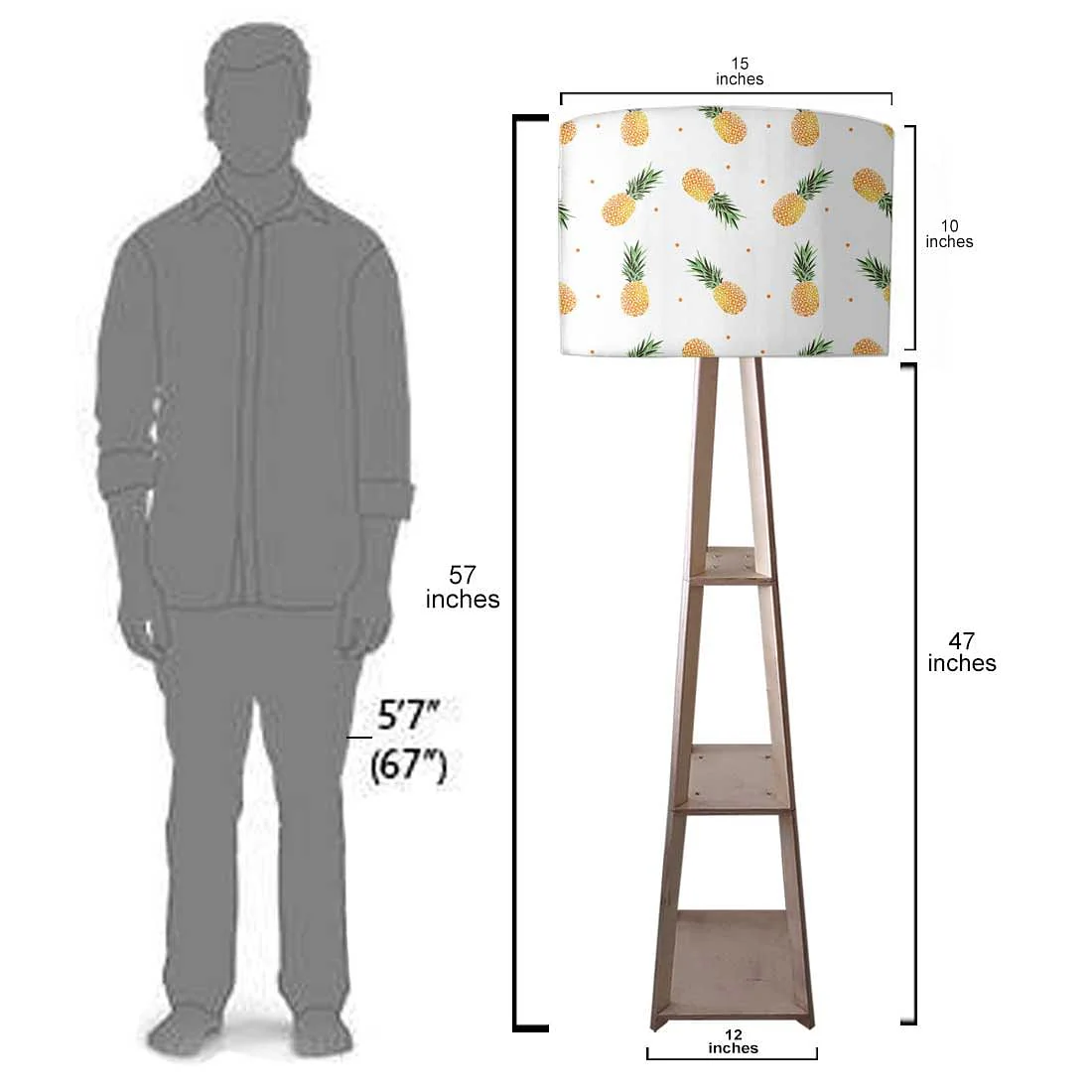 Modern Floor Lamps For Living Room - Birds with Leaves - Image 7