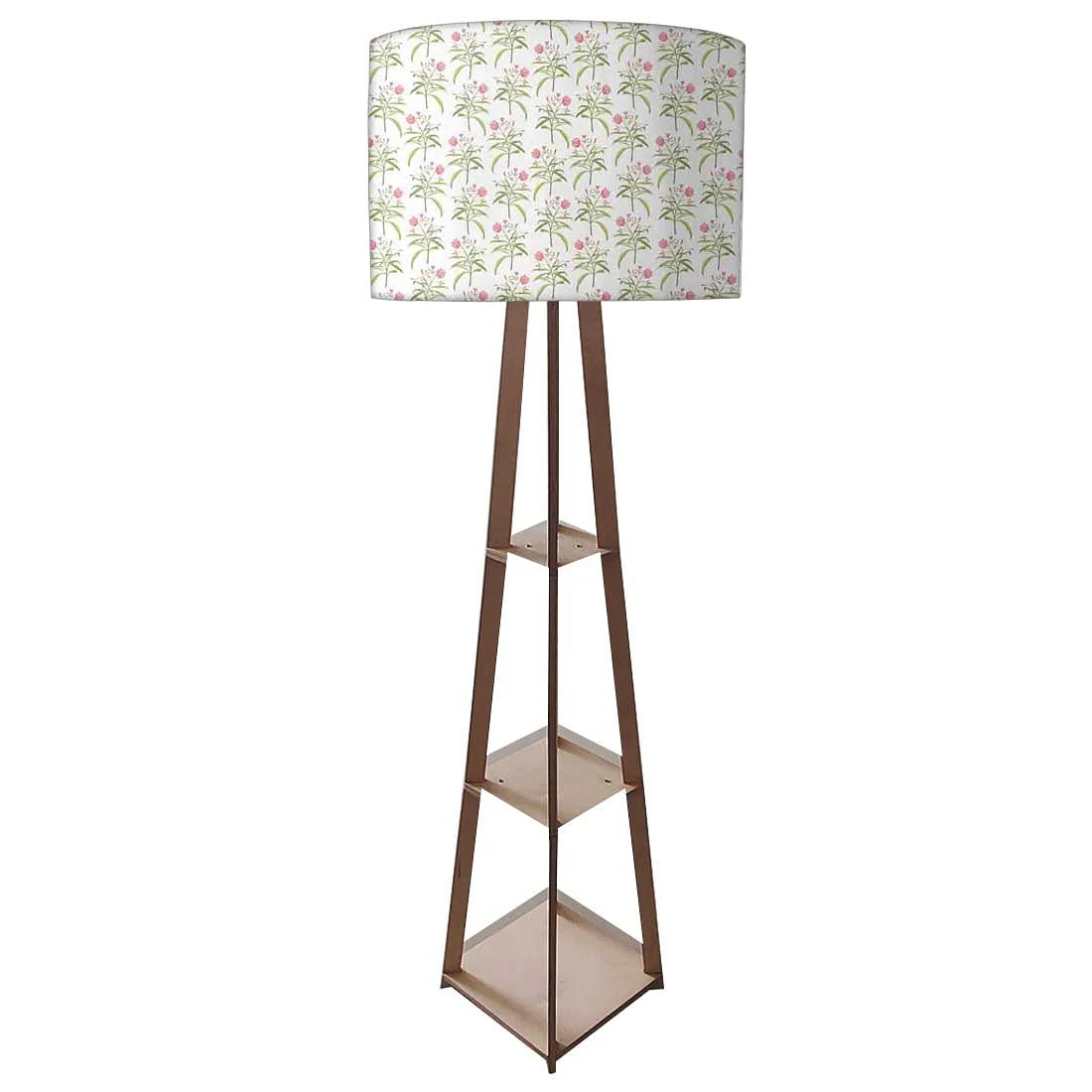 Standing Tripod Lamp - Flowers Pattern - Image 4