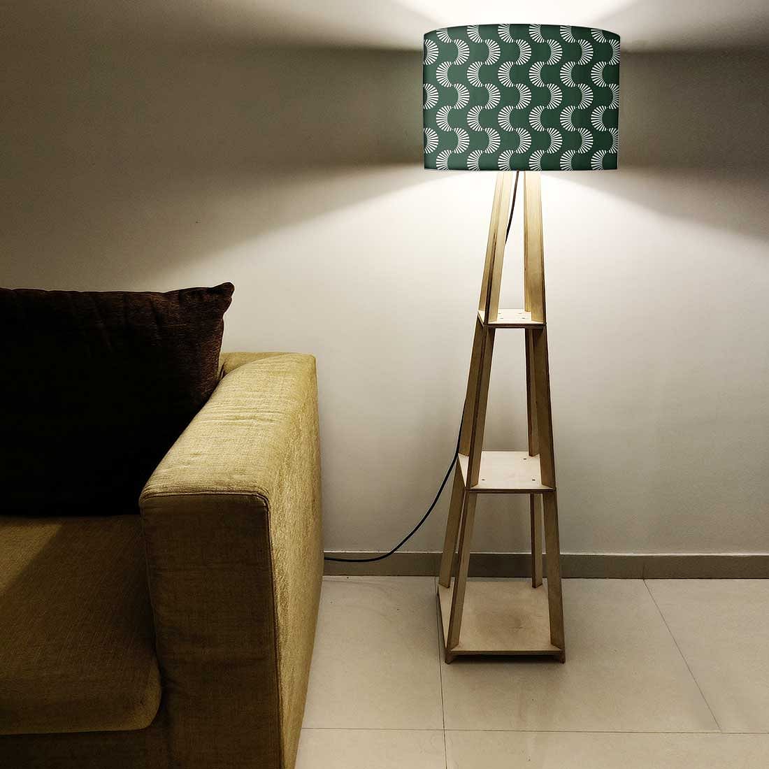 Floor Lamps For Bedroom - Dark Green Retro - Image 5