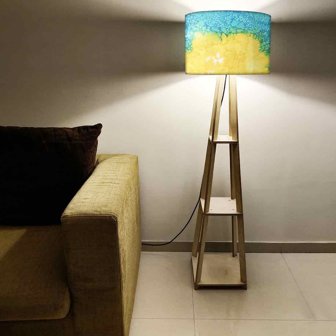 Wooden Standing Tripod Lamp for Living Room - Space - Image 5