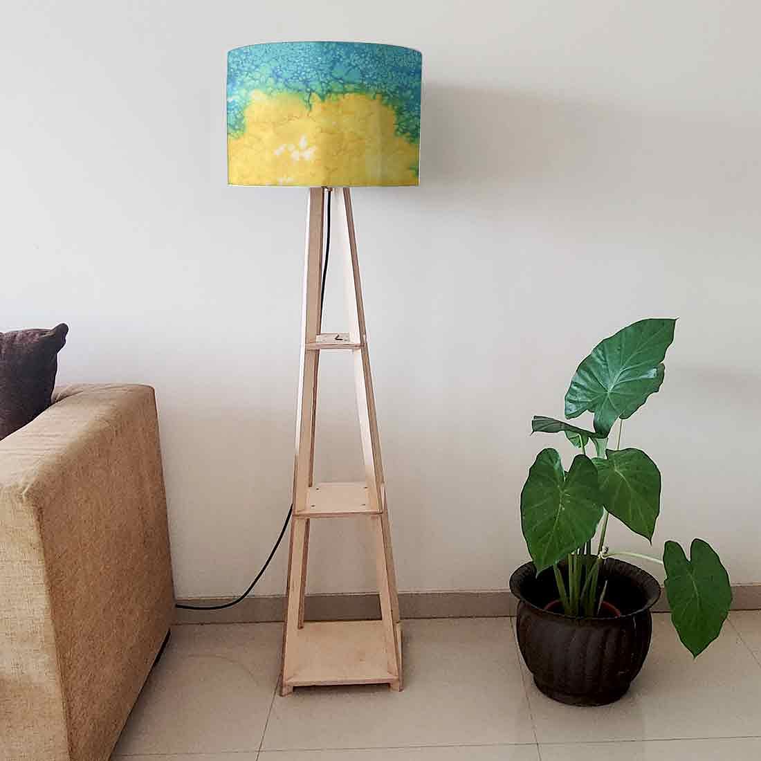 Wooden Standing Tripod Lamp for Living Room - Space - Image 6