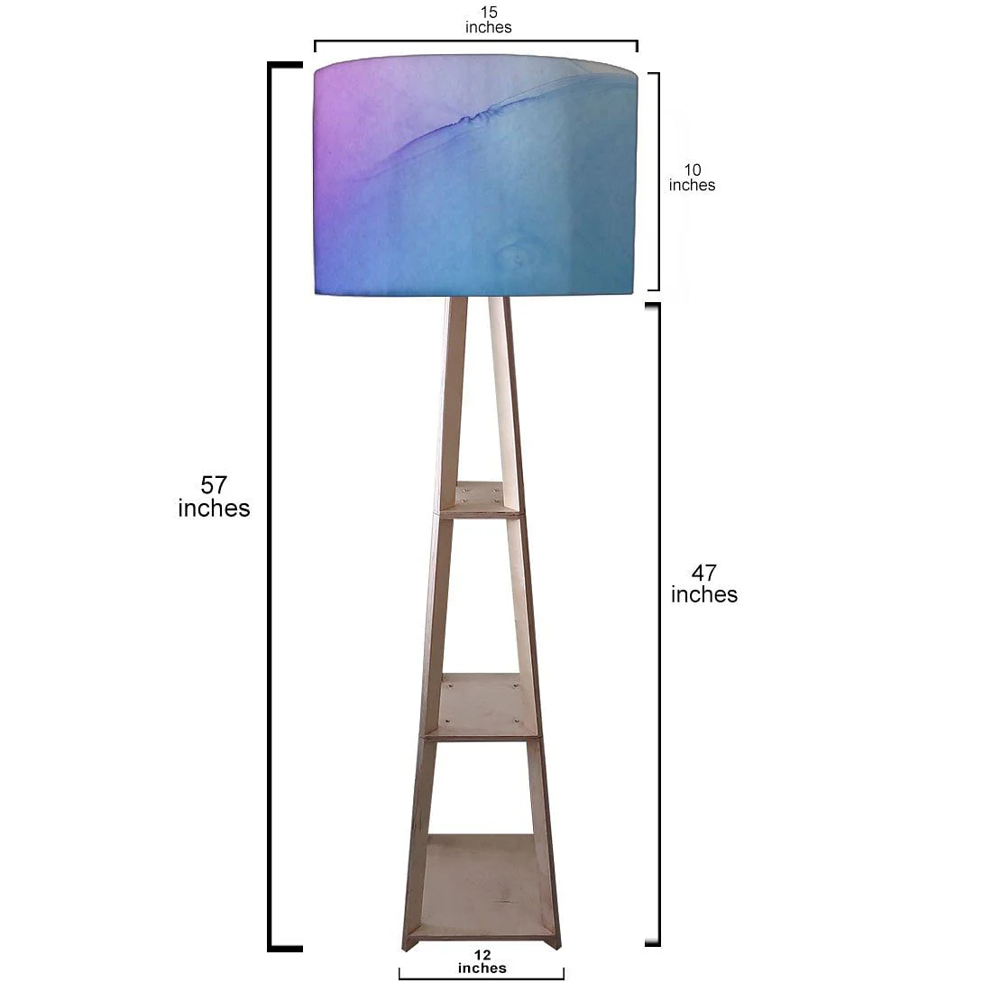 Watercolor Large Floor lamp for Living Room - Image 3