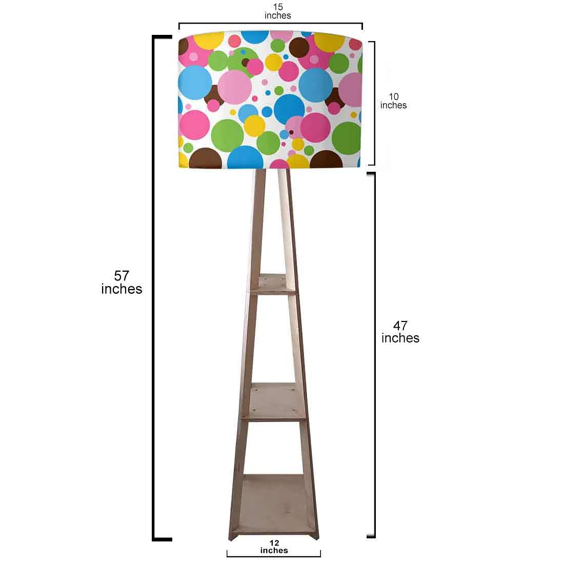 Children Floor Lamps for Bedroom Lights - Polka Dots - Image 3