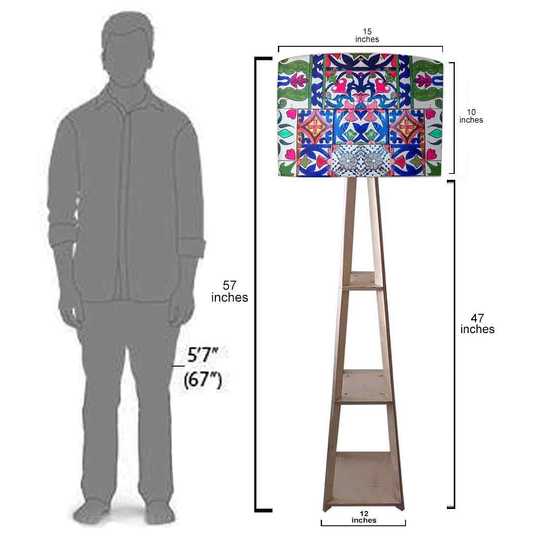 Modern Floor Lamps For Living Room - Retro Pattern - Image 7