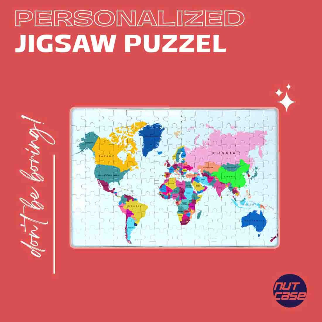 World Map Puzzle for Kids - World Puzzles with Continents - Childrens Jigsaw Geography Puzzles - Image 4